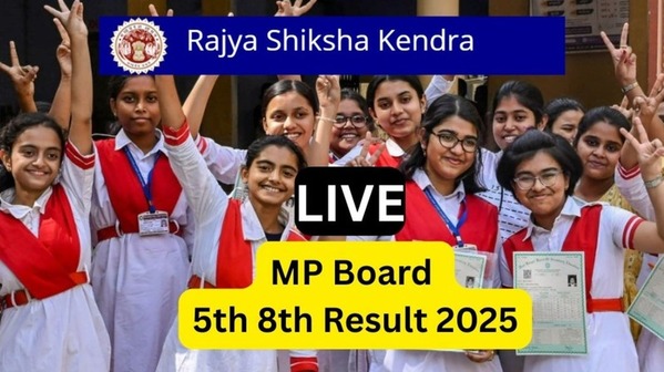 MPBSE MP Board 8th Result 2025 LIVE